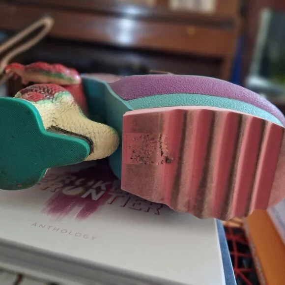 Rare "Roary" platform bootie from Irregular Choice - Picture 4 of 5